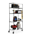 Metal Chrome Restaurant Cuisine Wire Storage Shelving Rack